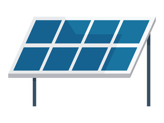 Photovoltaic vector illustration. Sustainable energy practices aim to reduce carbon footprint and combat climate change Ecological considerations are crucial for development renewable energy