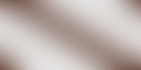 Obraz premium Brown and white gradient with grainy texture.