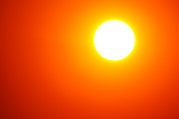 Sunset sky orange sky red cloud outdoor summer nature backgound sunset in the sky	