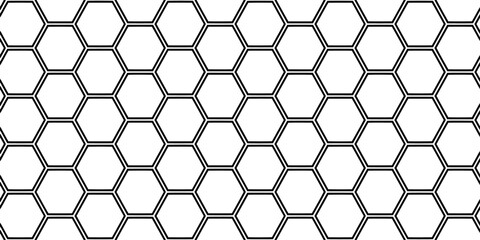 hexagon geometric pattern. seamless hex background.   vector illustration. design for the background display, flyers, ad honey, fabric, clothes, texture, textile pattern