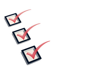 check box with red check mark