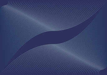 Fondo azul con líneas en forma de malla curvas. 