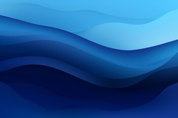 Midnight Blue to Denim Blue abstract fluid gradient design, curved wave in motion background for banner, wallpaper, poster, template, flier and cover