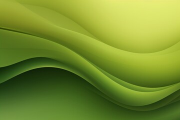 Olive Green to Moss Green abstract fluid gradient design, curved wave in motion background for banner, wallpaper, poster, template, flier and cover