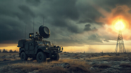 Electronic Warfare: Tactics and technologies for disrupting enemy communication, radar, and other electronic systems in combat situations