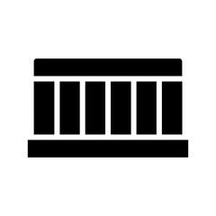 Bottle Cap Plastic Glyph Icon