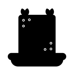 Organic Rice Food Glyph Icon