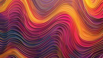 Fototapeta premium Geometric line motifs for backgrounds for textures Generative AI