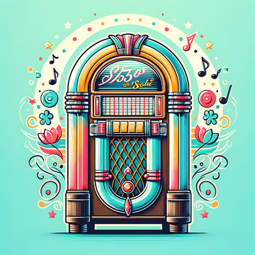 juke-box ann&eacute;es 60 