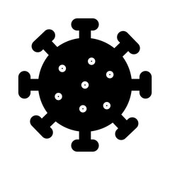 Bacteria Cell Virus Glyph Icon