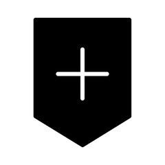 Immune Protect Virus Glyph Icon