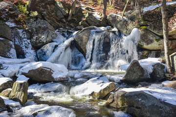 trap falls  frozen over on a  february day © dmiller324