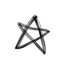 Star Doodle with Brush