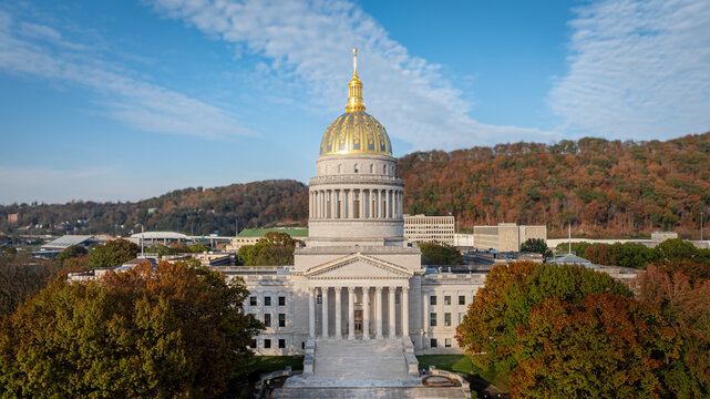Autumnal Glow at WV State Capitol