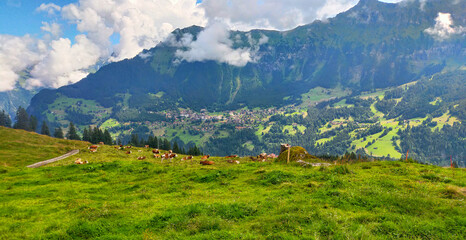 Beautiful landscapes of Switzerland