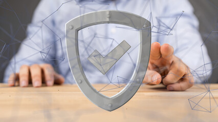 Information technology protected with firewall, secure access and encryption against cyber - neural...