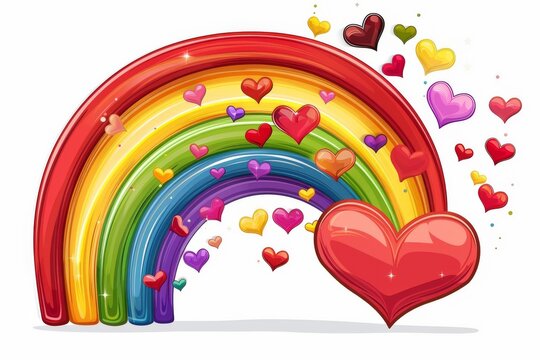LGBTQ Pride cisgender. Rainbow gay colorful cyan diversity Flag. Gradient motley colored gender wage gap LGBT rights parade festival creamy diverse gender illustration