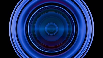 A close-up of a camera lens with multi-colored light painting effects, creating a vibrant and artistic interpretation of the lens's function and beauty...