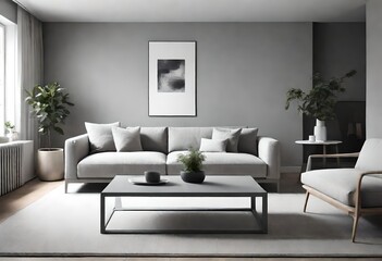 grey living room