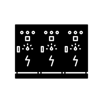 Electric box panel icon