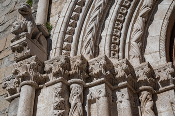 Agnone, Molise. Church of St. Emidio.