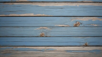 Blue wood texture made of planks