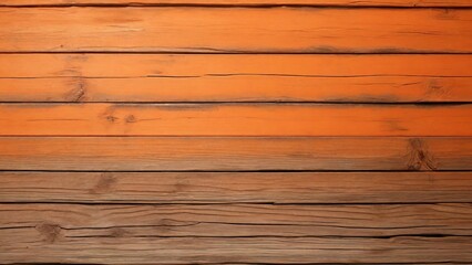Wooden old orange texture made of planks