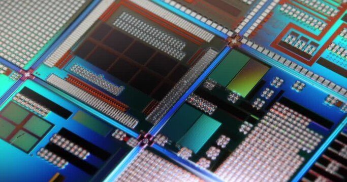 Silicon semiconductor wafer close-up. In electronics, a wafer also called a slice or substrate is a thin slice of semiconductor, a crystalline silicon, used for the fabrication of integrated circuits