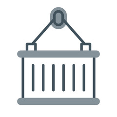 Shipping Container Line Fill