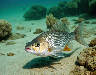 fish in aquarium