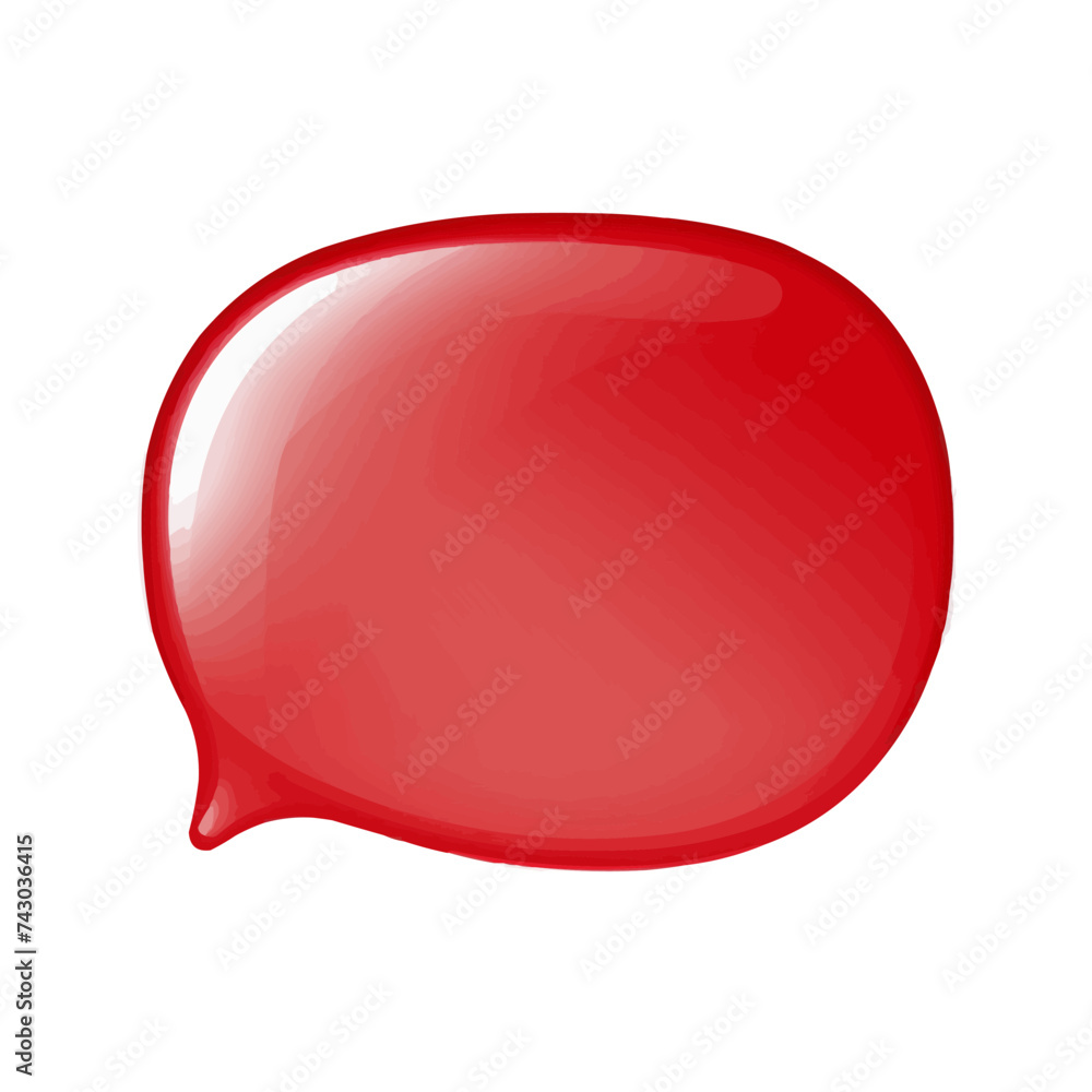 Poster talk bubble speech icon. blank empty bubble vector illustration design element. chat on line symbol 