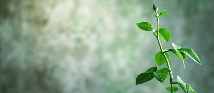 Mendel garden pea plant experiment Monohybrid cross illustration. with copy space image. Place for adding text or design