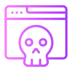 hacker gradient icon