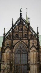 Fototapeta na wymiar Munster Cathedral or St. Paulus Dom in Germany. High quality photo