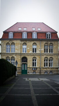 Beautiful building in the city of Munster, Germany. High quality photo