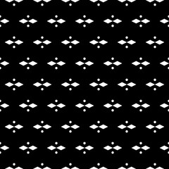 Seamless pattern. Geometrical backdrop. Rhombuses, circles ornament. Figures background. Simple shapes wallpaper. Digital paper, web designing, textile print. Vector