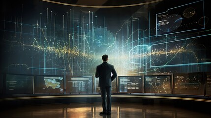 Working within a Business Analytics and Data Management System, an analyst uses computing power to draft reports based on Key Performance Indicators and database-related metrics