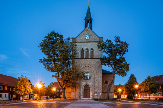 Stadt Oberharz am Brocken Kirche Hasselfelde