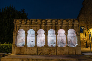 Isernia, Molise. The Fraternal Fountain.