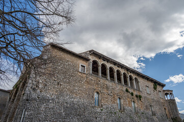 Macchia d'Isernia. Baronial castle D'Alena