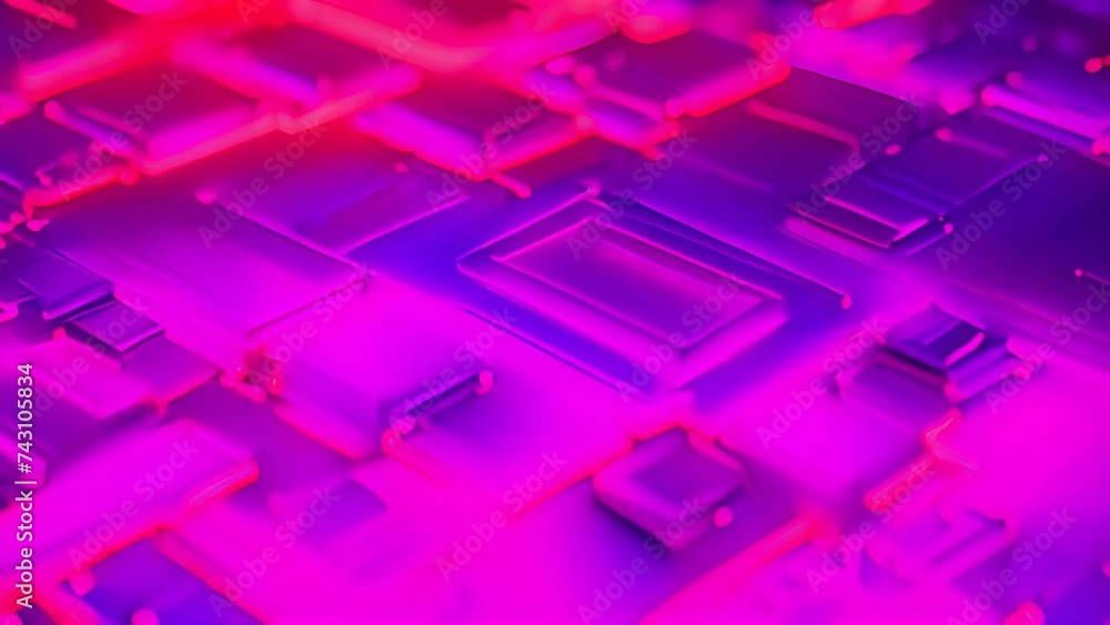 Poster close up view of a computer circuit generative ai
