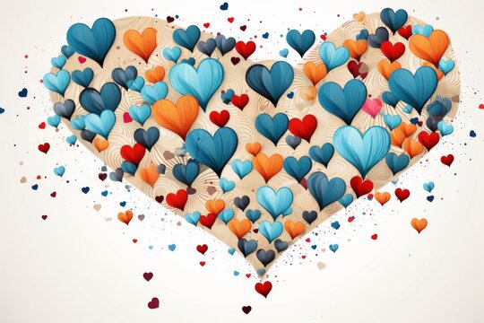 LGBTQ Pride marriage. Rainbow lgbtqi+ colorful vis diversity Flag. Gradient motley colored multiethnic LGBT rights parade festival achievement diverse gender illustration