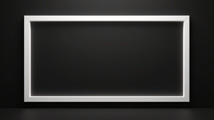 blank blackboard on a wall