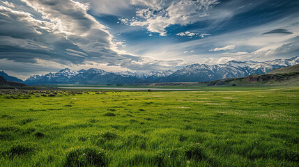 landscape in the mountains