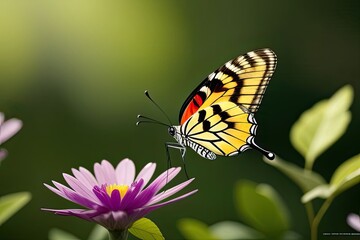 butterfly on flower