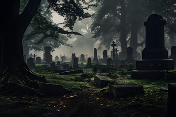 Photo of a Graveyard, Graveyard, last place
