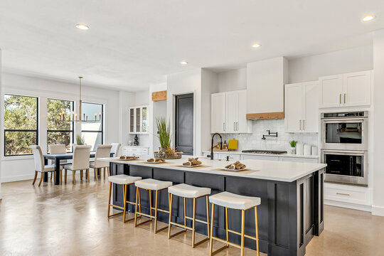 a home kitchen