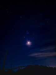 starry night sky