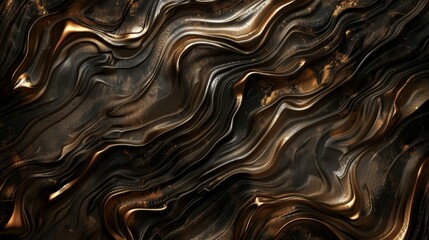 Abstract background with high contrast creates wavy lines and texture in artistic modern digital display
