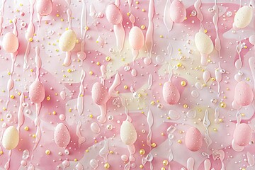 pastel pink egg wallpaper - Powered by Adobe